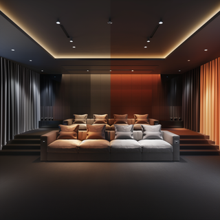 The Impact of Wall Colors and Finishes on Home Theater Visuals