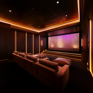 The Impact of Controlled Lighting on Viewing Quality in Home Theaters