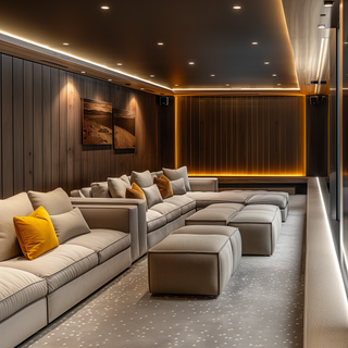 Customizable Comfort: How Personalized Ottoman Sets Enhance Home Theater Experience