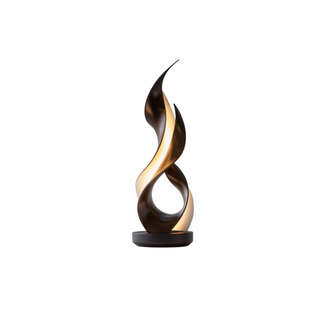 LuminEssence Spiral Glow Accent Lamp