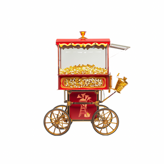 Snacktastic Ventures Classic Red Popcorn Cart
